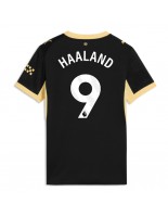 Manchester City Erling Haaland #9 Venkovní Dres pro Dámské 2026-27 Krátký Rukáv